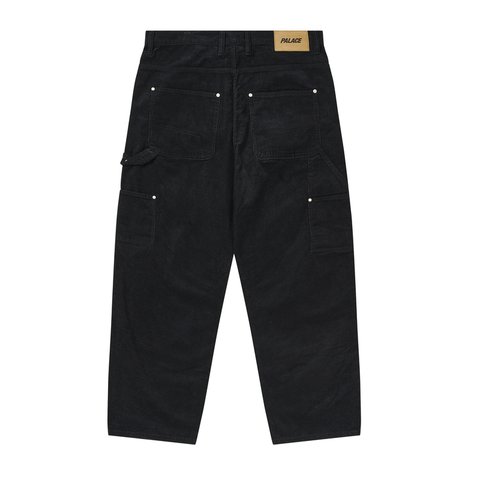 Palace NEEDLE CORD DOUBLE KNEE PANT BLACK - Colorway