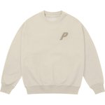 P3 CHAIN PUFF CREW STONEY GREY