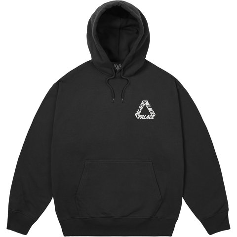 Palace P3 PRINT HOOD BLACK - $168.00