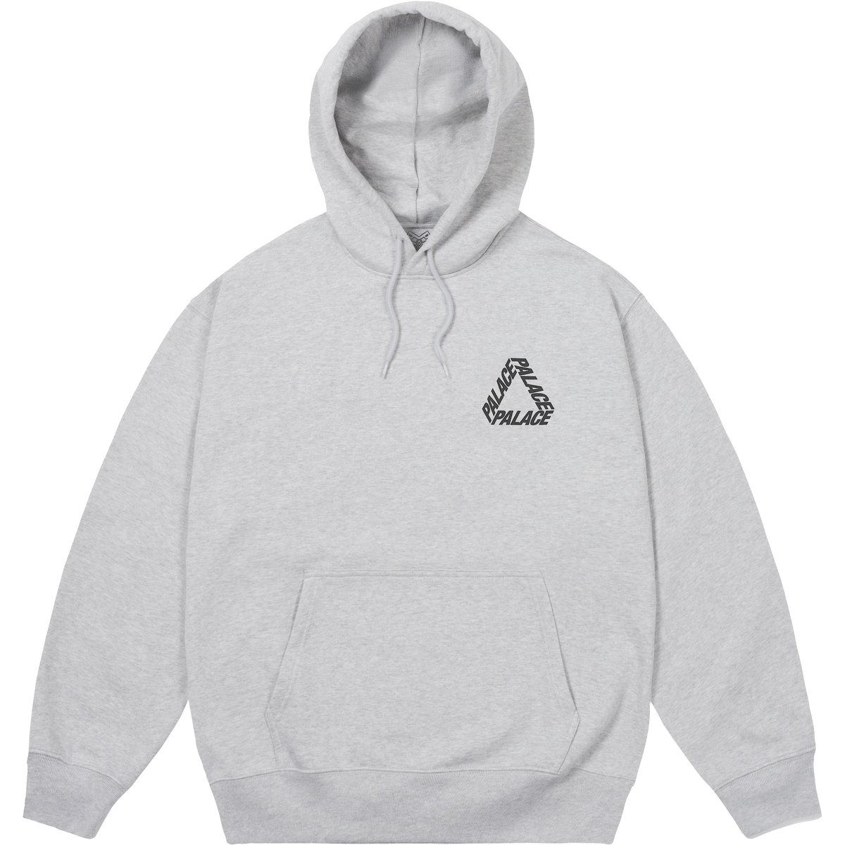 P3 PRINT HOOD GREY MARL