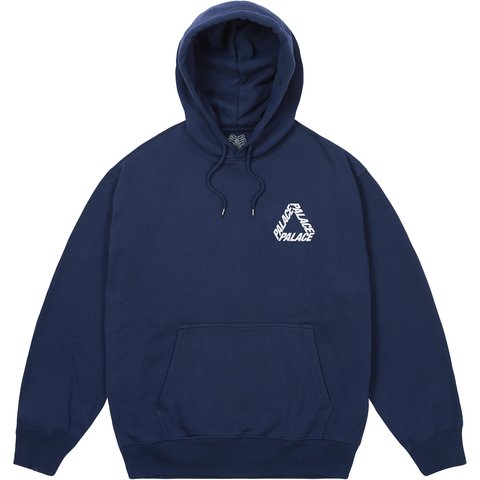 Palace P3 PRINT HOOD NAVY - $168.00