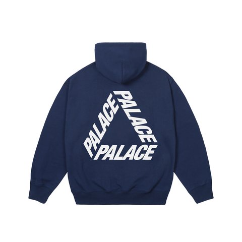 Palace P3 PRINT HOOD NAVY - Colorway