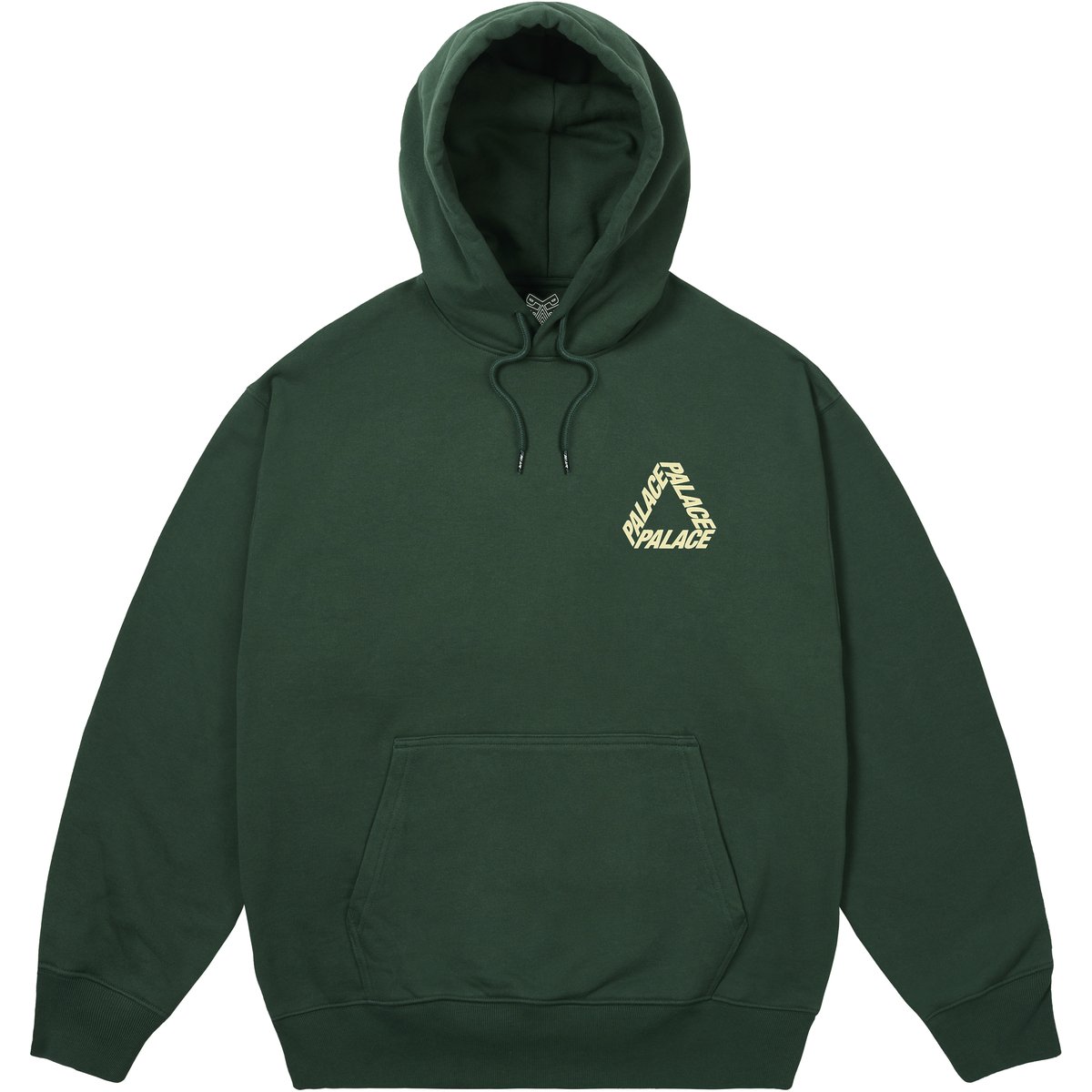 P3 PRINT HOOD RACEY GREEN