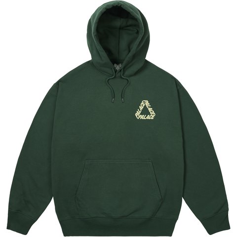 Palace P3 PRINT HOOD RACEY GREEN - $168.00