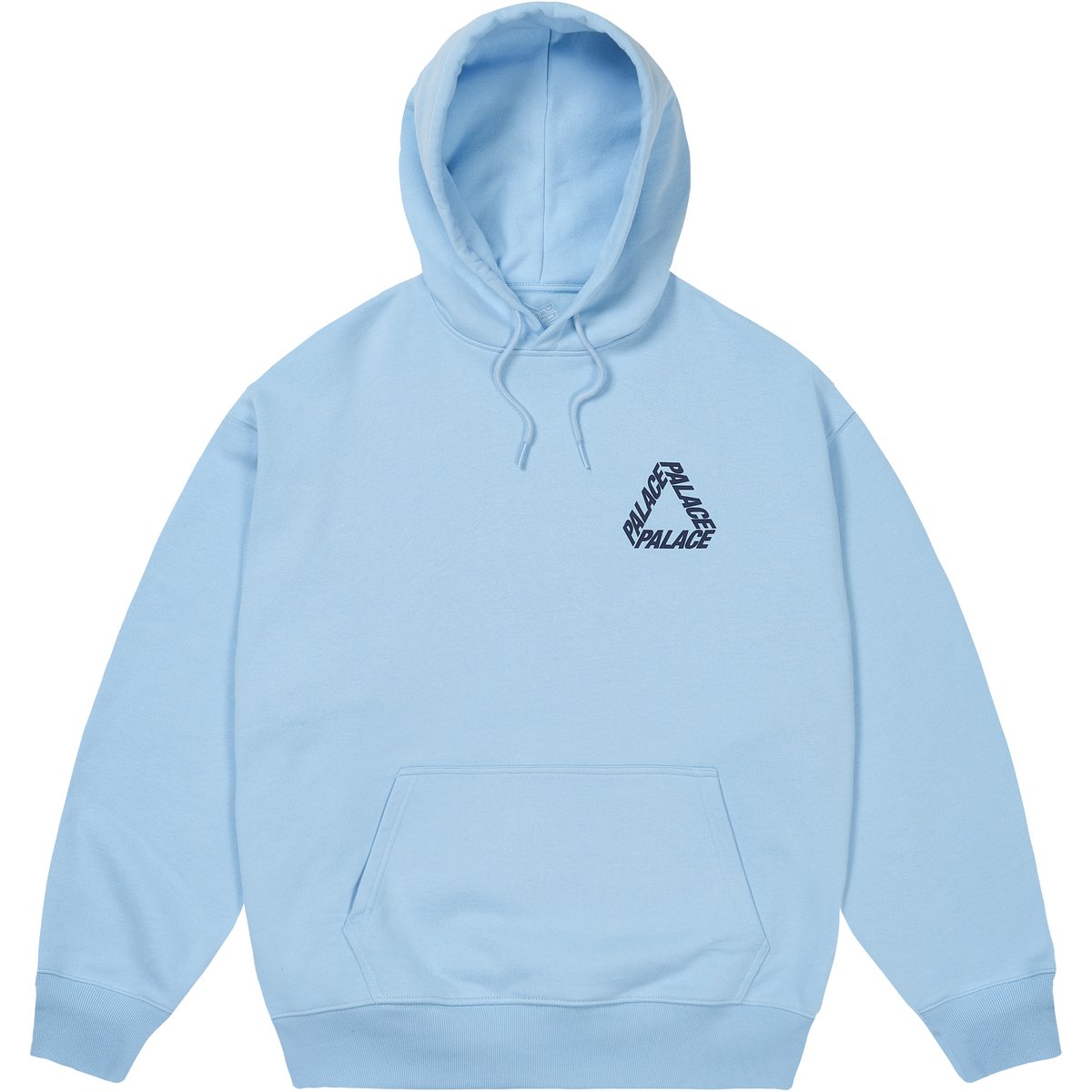 P3 PRINT HOOD SKYLINE BLUE