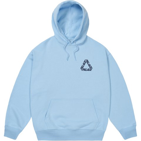 Palace P3 PRINT HOOD SKYLINE BLUE - $168.00