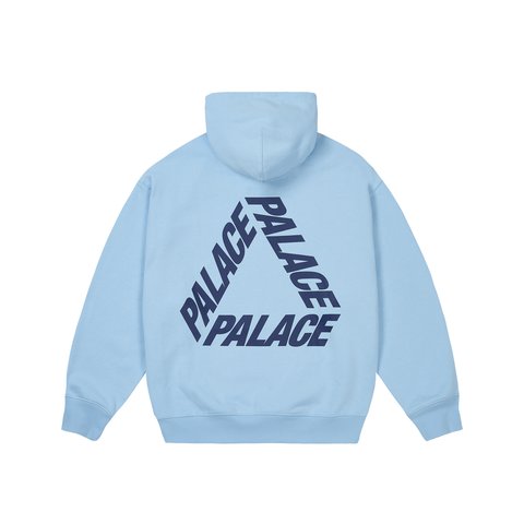 Palace P3 PRINT HOOD SKYLINE BLUE - Colorway