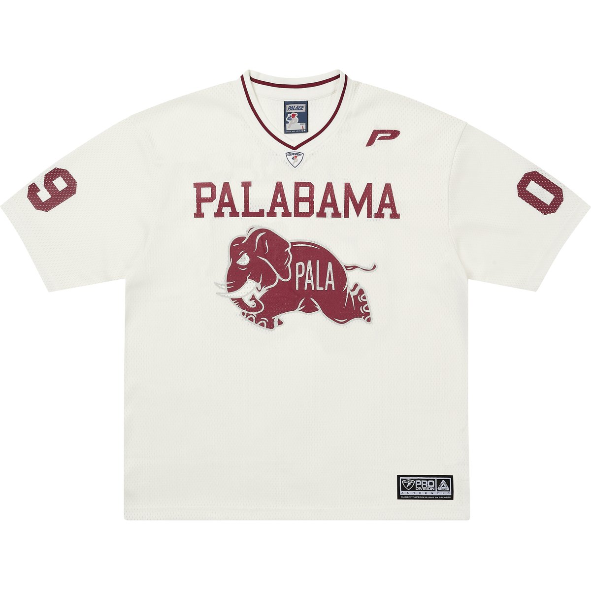 PALABAMA MESH JERSEY WHITE