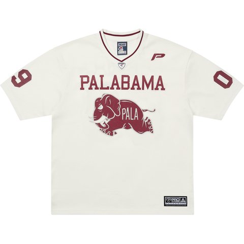 Palace PALABAMA MESH JERSEY WHITE - $148.00