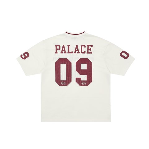 Palace PALABAMA MESH JERSEY WHITE - Colorway