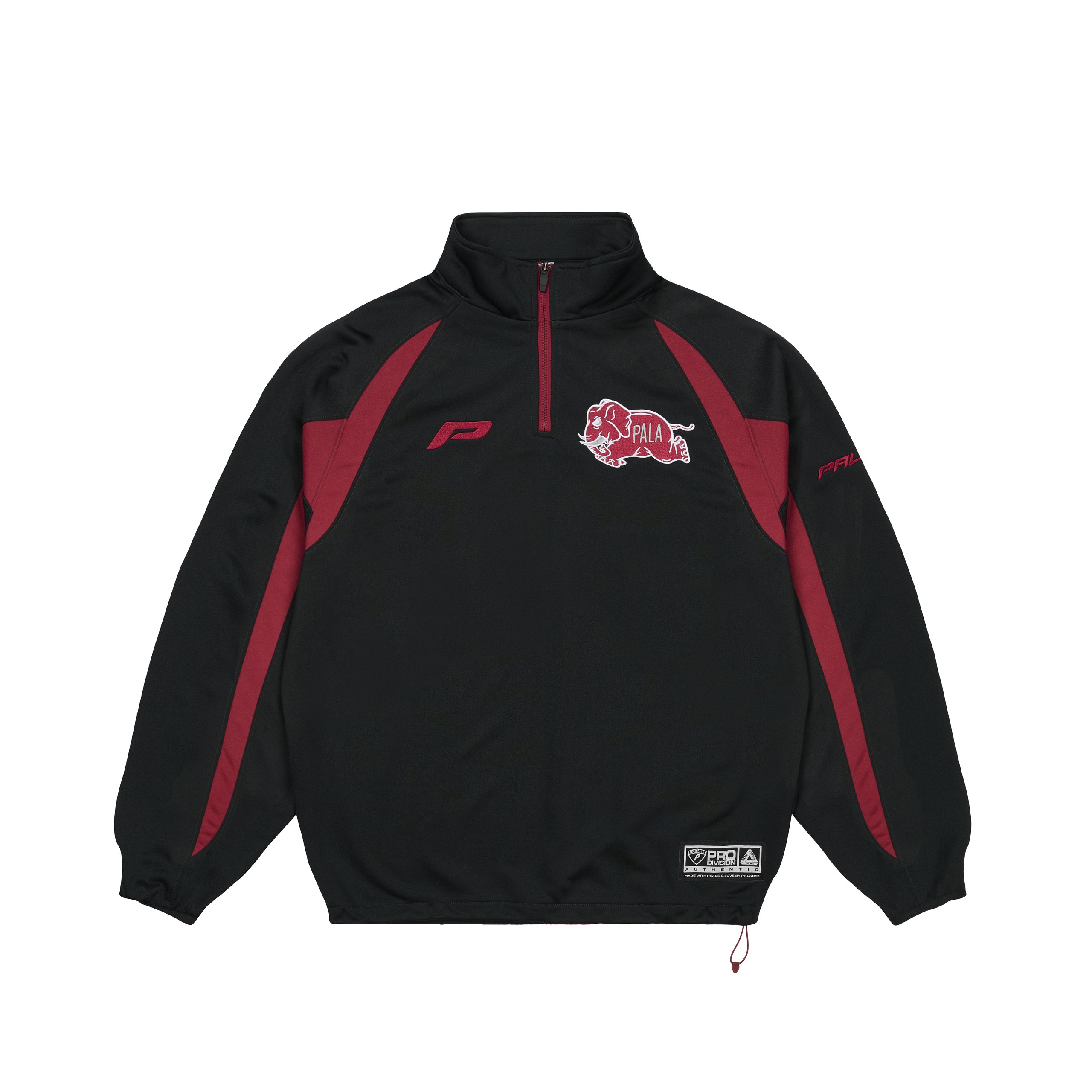 PALABAMA QUARTER ZIP BLACK - Autumn 2025 - PalaceCommunity