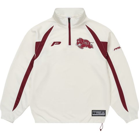 Palace PALABAMA QUARTER ZIP WHITE - $178.00