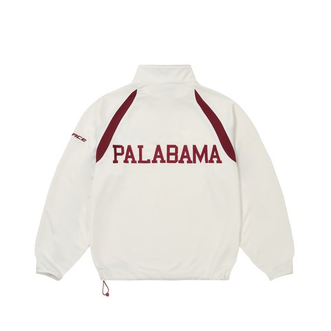 Palace PALABAMA QUARTER ZIP WHITE - Colorway