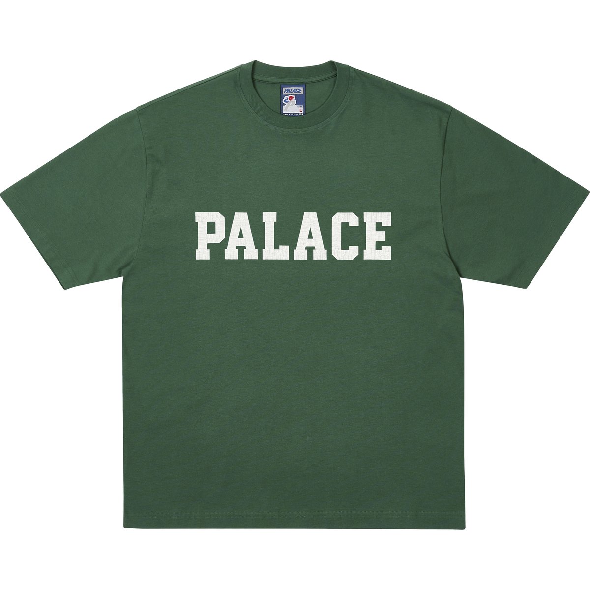 PALACE COLLEGE T-SHIRT RACEY GREEN