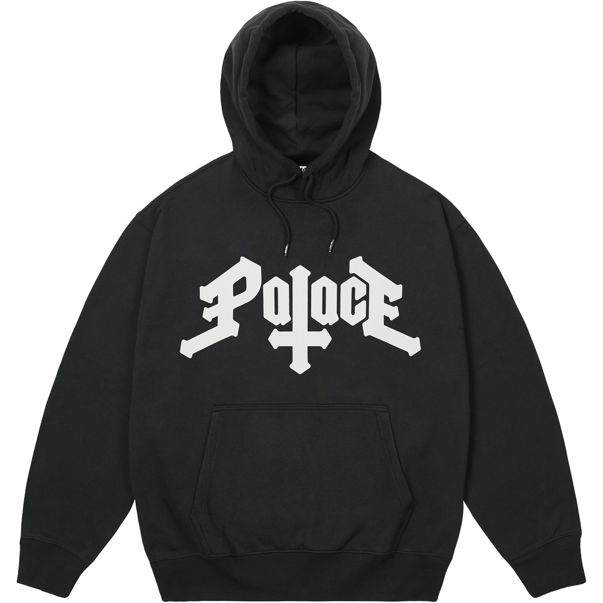 PALACE CROSS HOOD BLACK