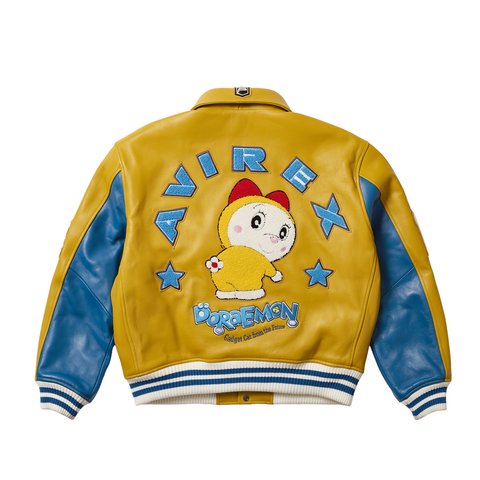 Palace PALACE DORAEMON AVIREX JACKET YELLOW - Colorway