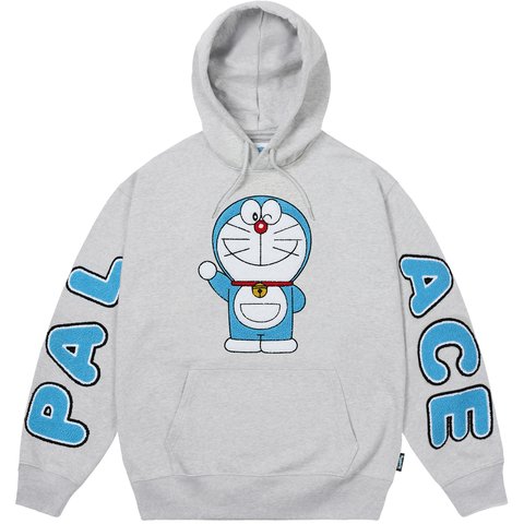 Palace PALACE DORAEMON HOOD GREY MARL - $208.00