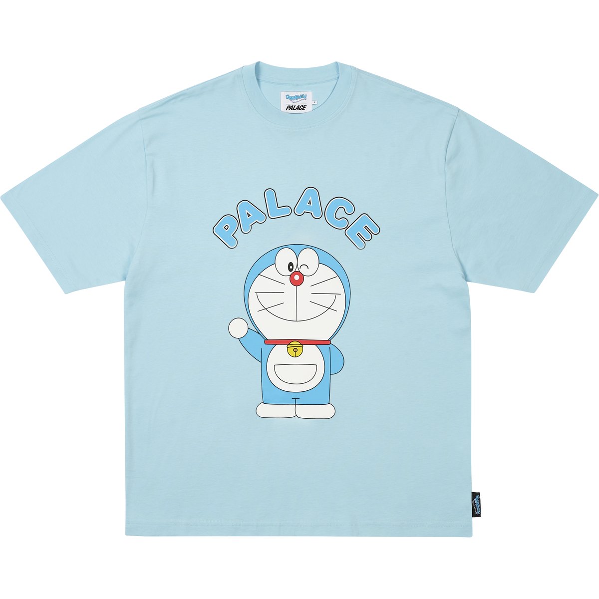 PALACE DORAEMON T-SHIRT SKYLINE BLUE