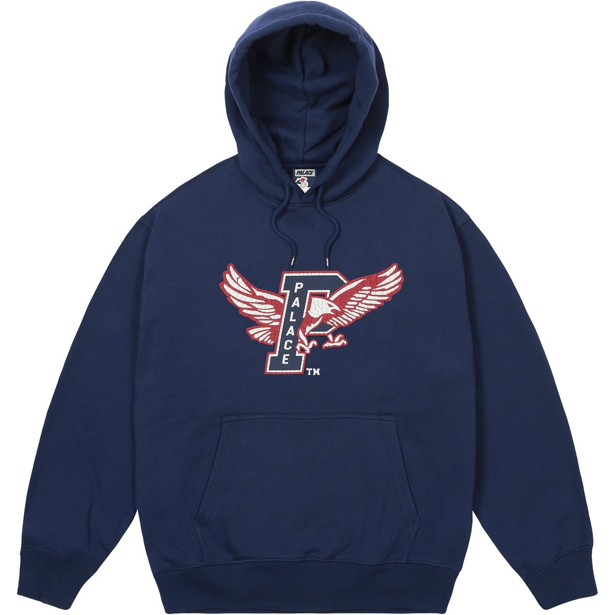 PALACE EAGLES HOOD NAVY