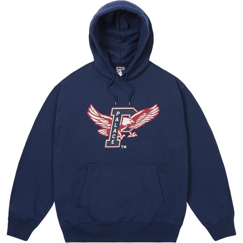 Palace PALACE EAGLES HOOD NAVY - $168.00