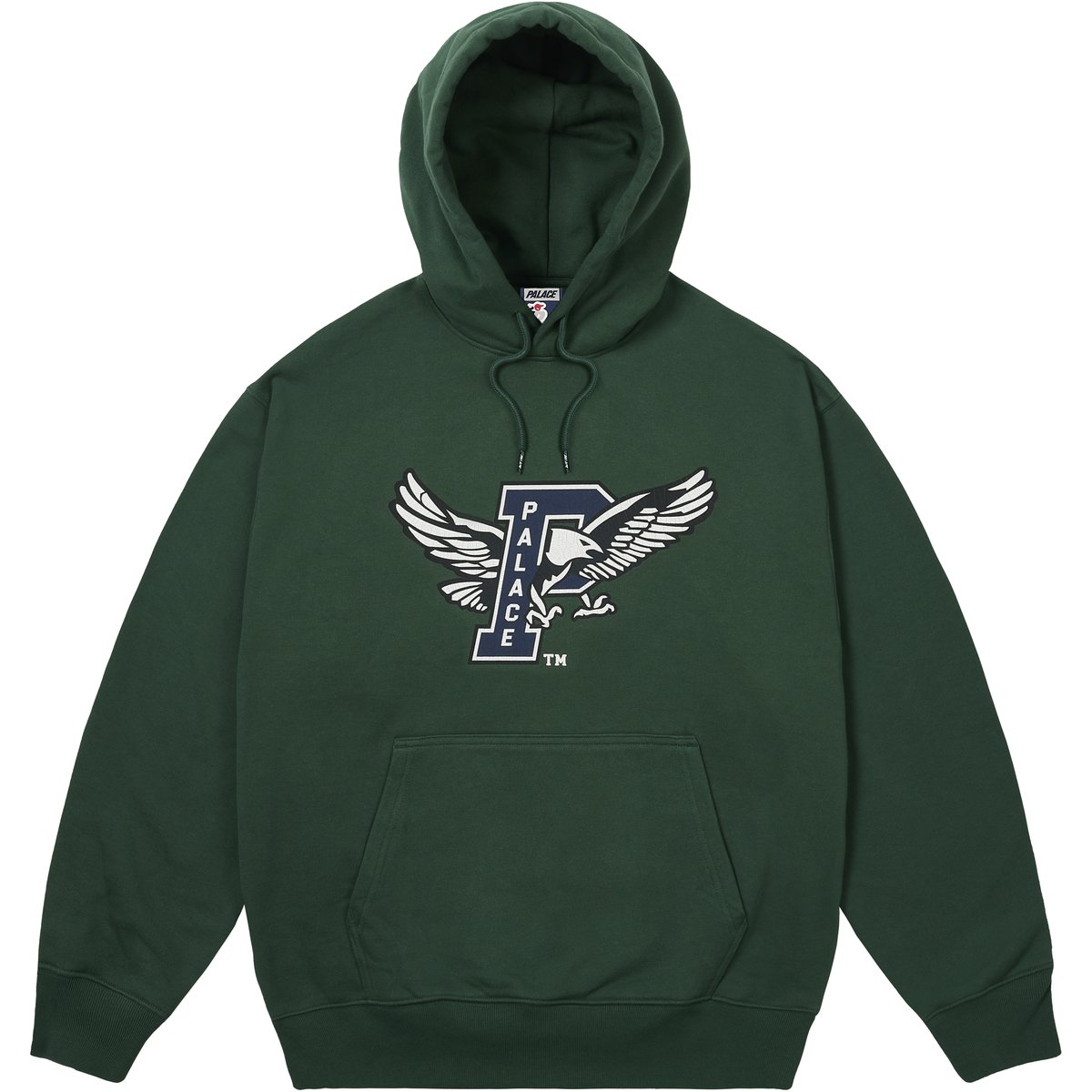 PALACE EAGLES HOOD RACEY GREEN