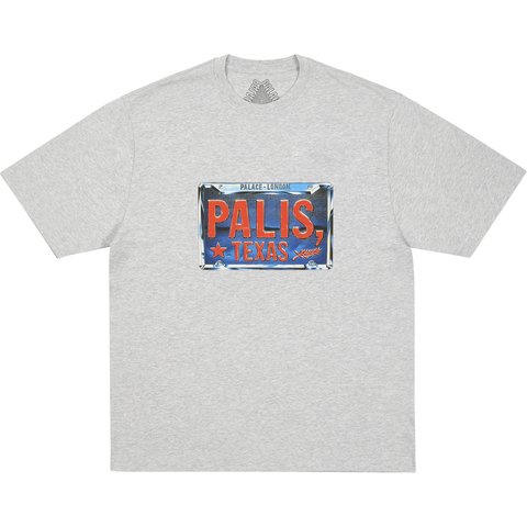 Palace PALIS TEXAS T-SHIRT GREY MARL - $48.00