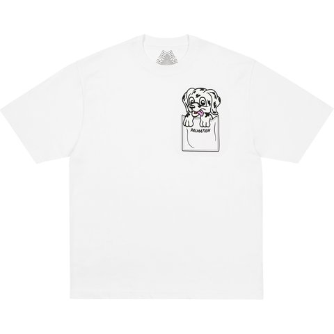 Palace PALMATION T-SHIRT WHITE - $48.00