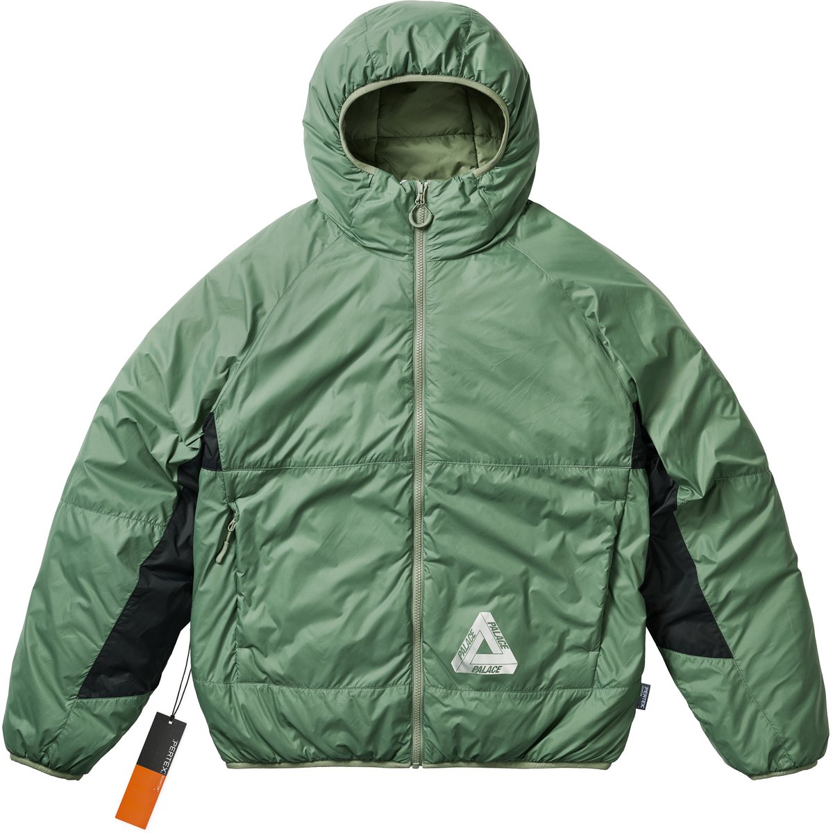 PERTEX QUANTUM PATCH JACKET GREEN / BLACK