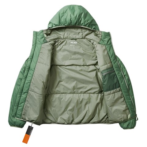 Palace PERTEX QUANTUM PATCH JACKET GREEN / BLACK - Colorway
