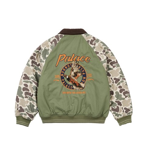 Palace PLUCKER JACKET OLIVE - Colorway