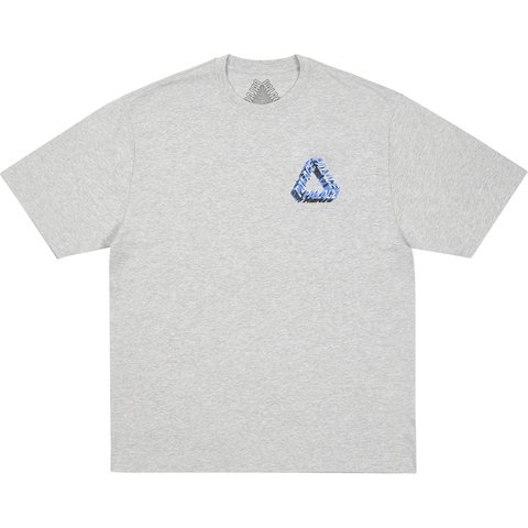 Palace POLISHED P3 T-SHIRT GREY MARL - $48.00