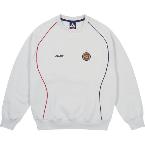 Palace PRO TEAM CREW CONCRETE GREY - $158.00