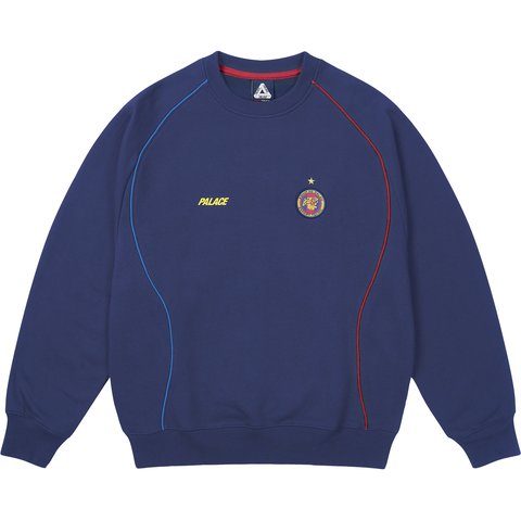 Palace PRO TEAM CREW NAVY - $158.00