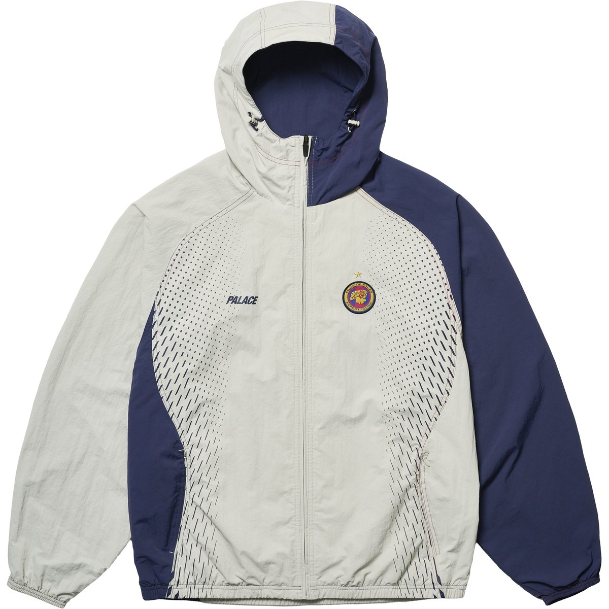 PRO TEAM HOODED SHELL JACKET GREY