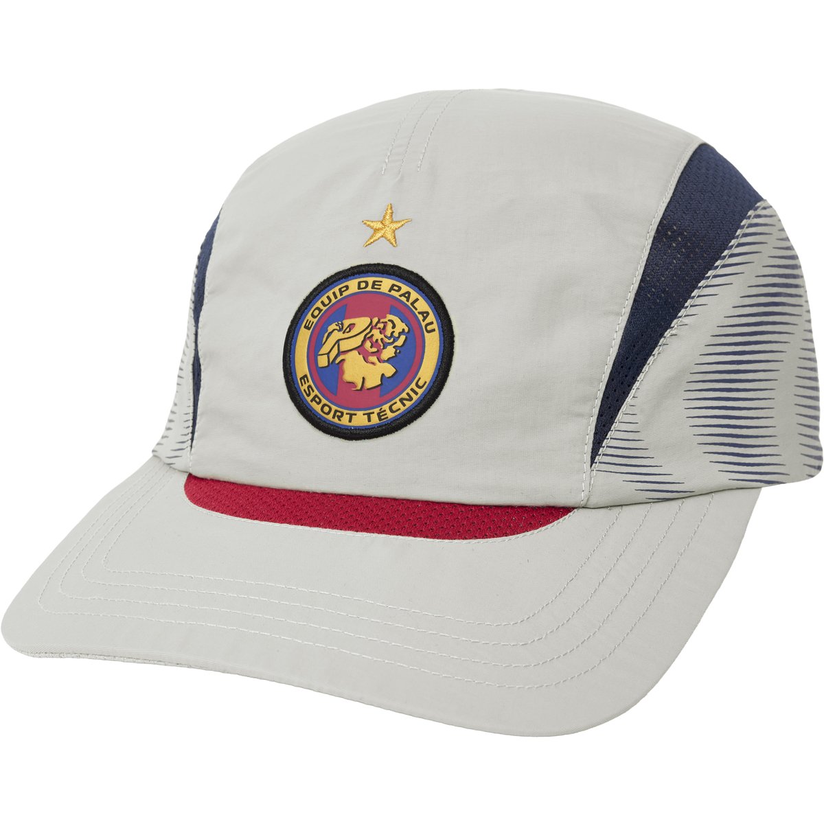 PRO TEAM SHELL 6-PANEL GREY