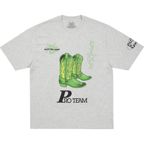 Palace RODEYO T-SHIRT GREY MARL - $48.00