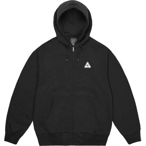 Palace SOFAR ZIP HOOD BLACK - $158.00