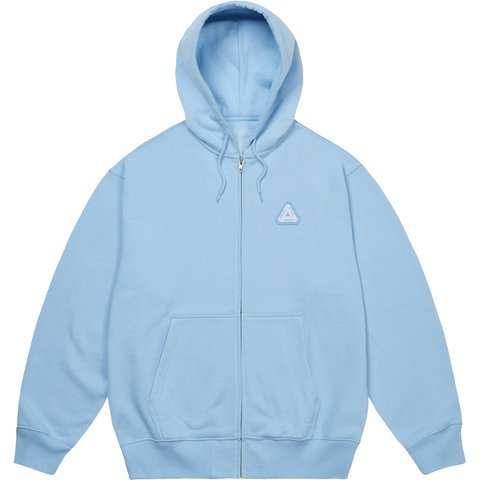 Palace SOFAR ZIP HOOD SKYLINE BLUE - $158.00