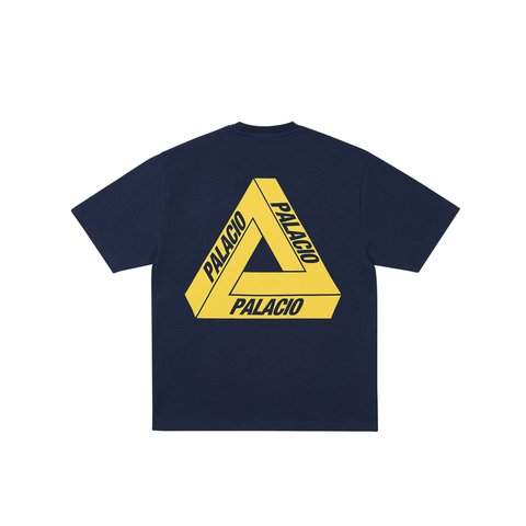 Palace TRI LINGUAL T-SHIRT NAVY - Colorway