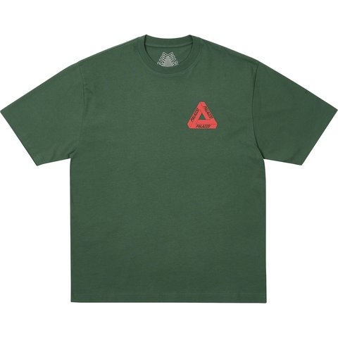 Palace TRI LINGUAL T-SHIRT RACEY GREEN - $48.00