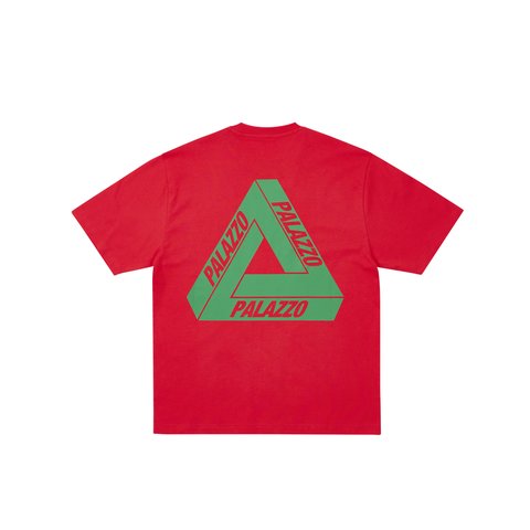 Palace TRI LINGUAL T-SHIRT TRUEST RED - Colorway
