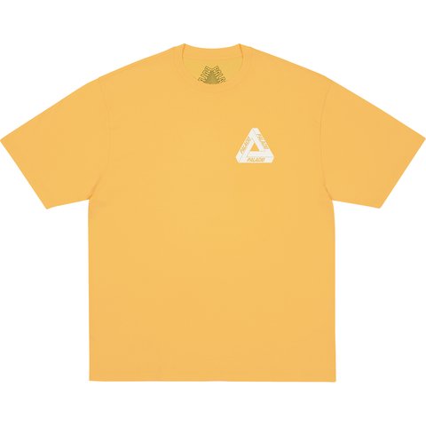 Palace TRI LINGUAL T-SHIRT YELLOW - $48.00