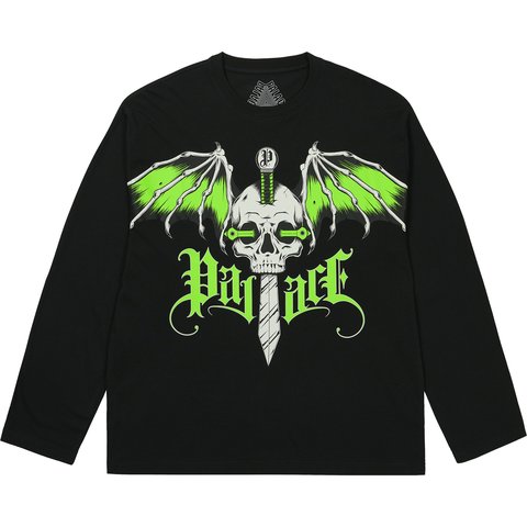 Palace WINGSPAN LONGSLEEVE BLACK - $58.00