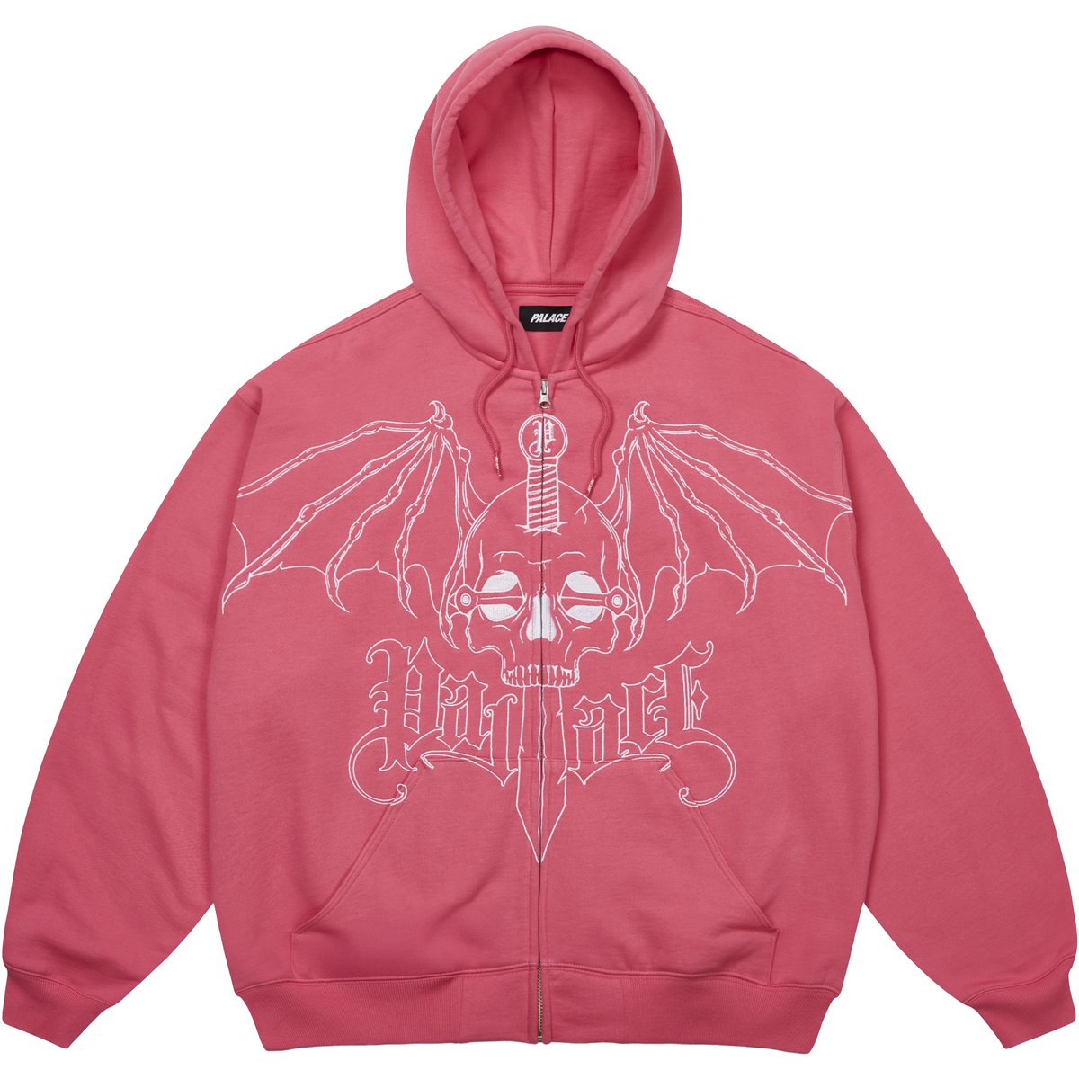 WINGSPAN TRIPLE STITCH HOOD POSH PINK