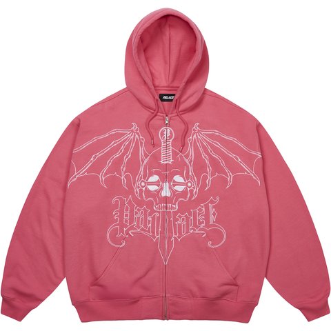 Palace WINGSPAN TRIPLE STITCH HOOD POSH PINK - $198.00