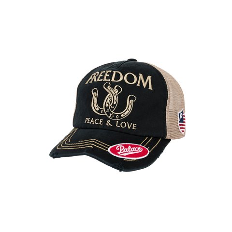 Palace FREEDOM DISTRESSED TRUCKER BLACK - Colorway