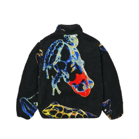 Palace FROGGER REVERSIBLE FLEECE BLACK - Colorway