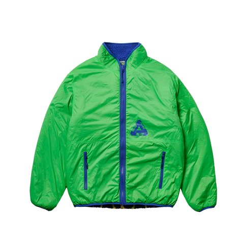 Palace FROGGER REVERSIBLE FLEECE BLUE - Colorway