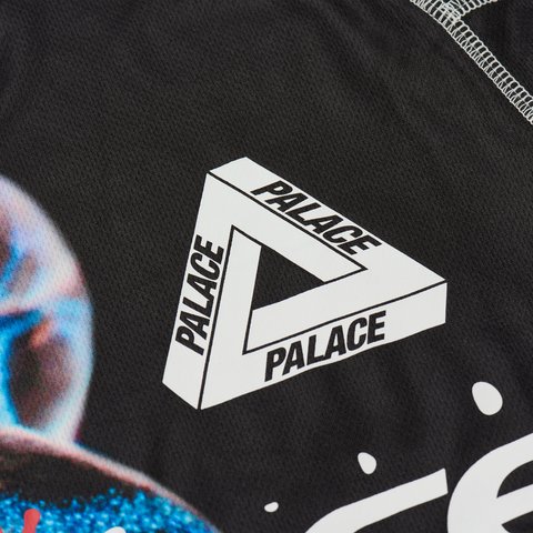Palace FROGGER TECH JERSEY BLACK FROG - Colorway