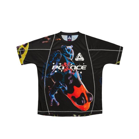 Palace FROGGER TECH JERSEY BLACK FROG - Colorway